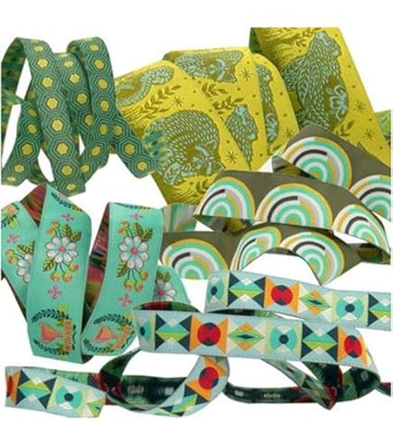 Amazon.com: Renaissance Ribbons Tula Pink-Curiouser Wonder